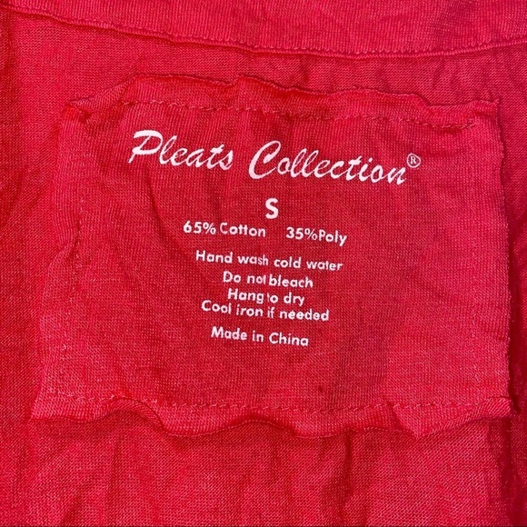 Pleats Collection Vest Women’s Small - Picture 3 of 6